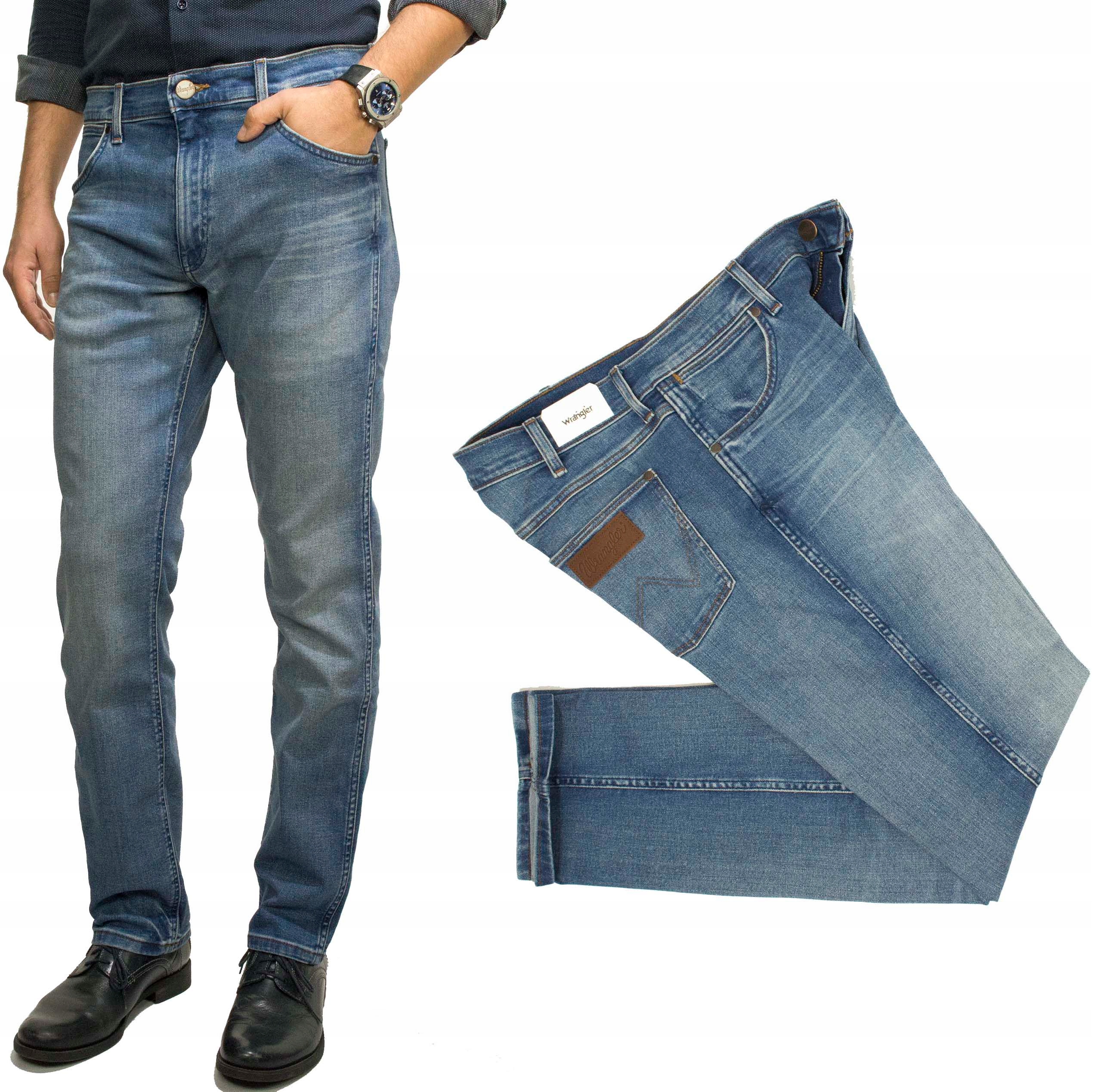 Wrangler Greensboro Crafted pánské džíny Regular W40 L34