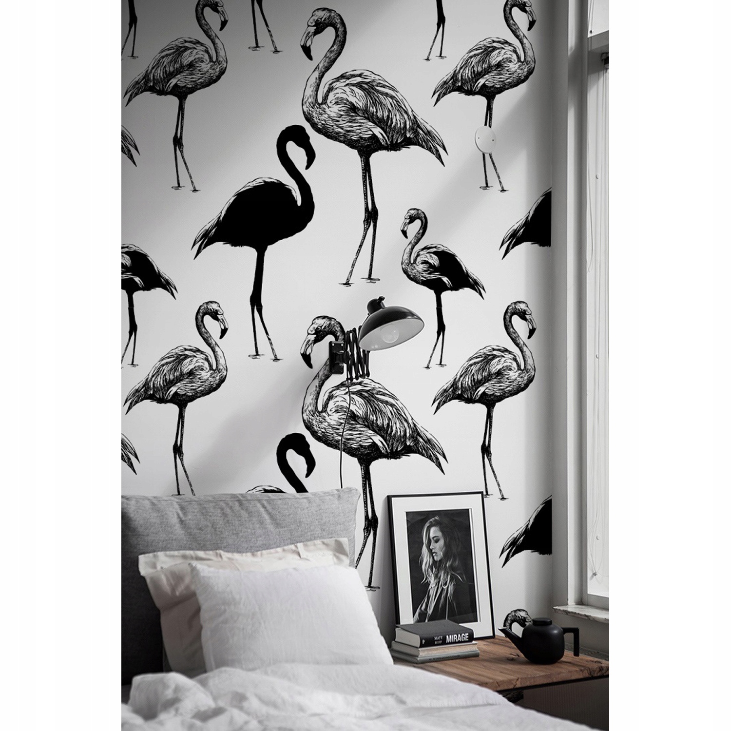 

Fototapeta flizelina Retro flamingi 254x184 + klej