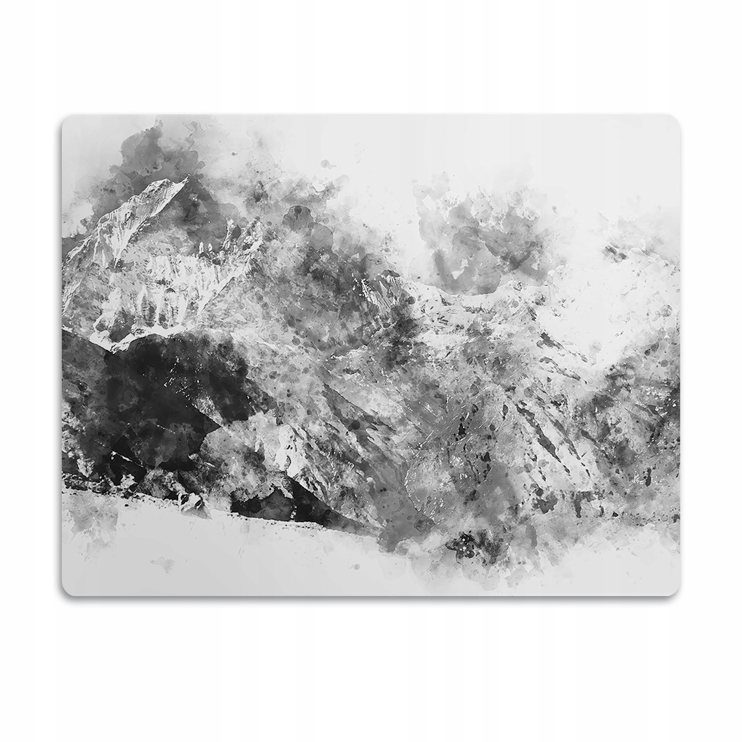 Levně Podložka pod záchod pro kočky Šedá abstrakce 90x60 cm