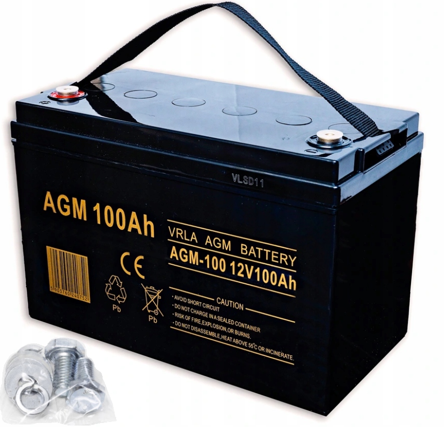 

Akumulator Vrla Agm 100Ah Volt Polska ups kampera