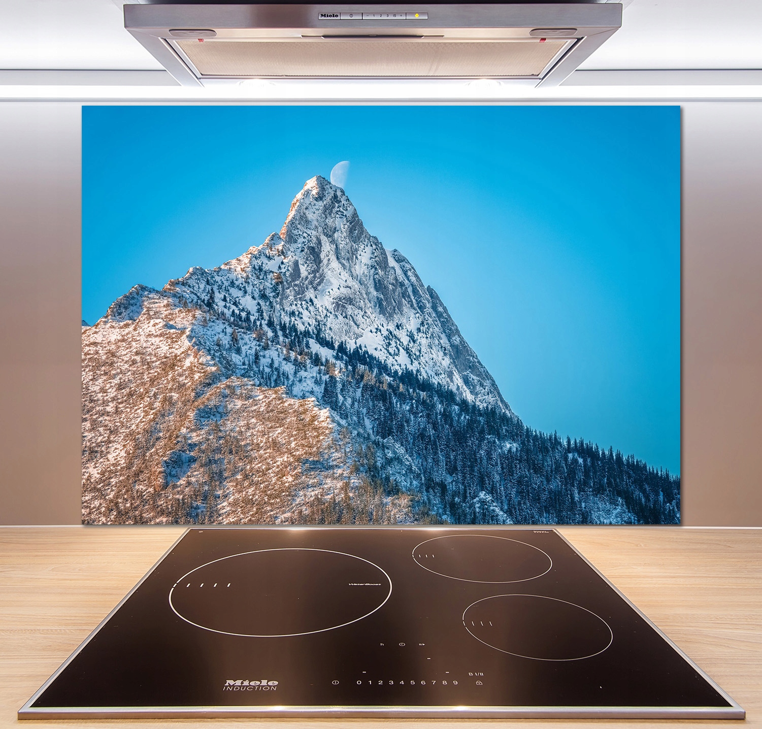 

Panel do kuchni Giewont Tatry 100x70 cm + Klej