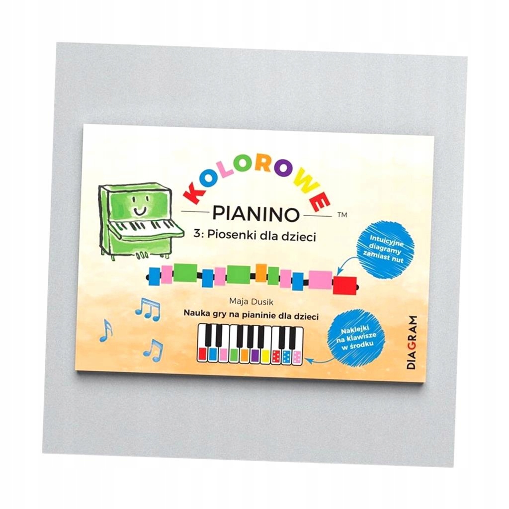 KOLOROWE PIANINO 3. PIOSENKI DLA DZIECI