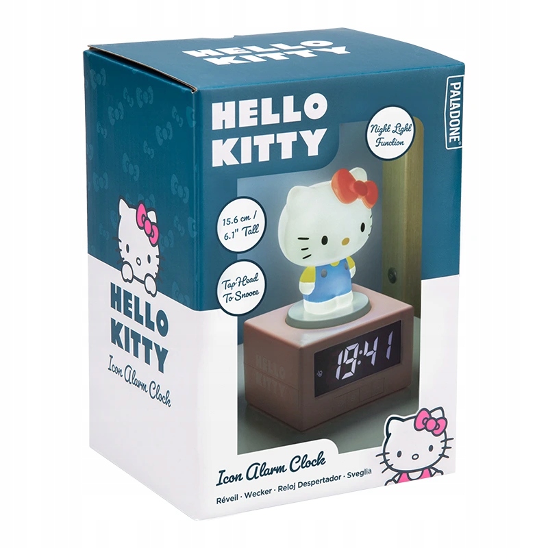 Budík s lampičkou, Hello Kitty