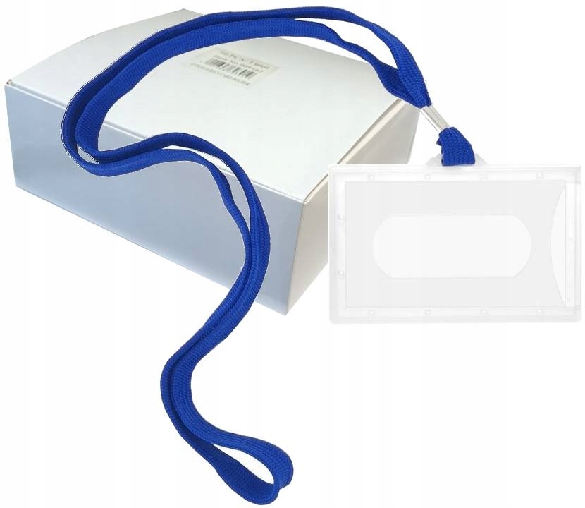

Identyfikator Z Taśmą Etui Smycz Holder Niebieski