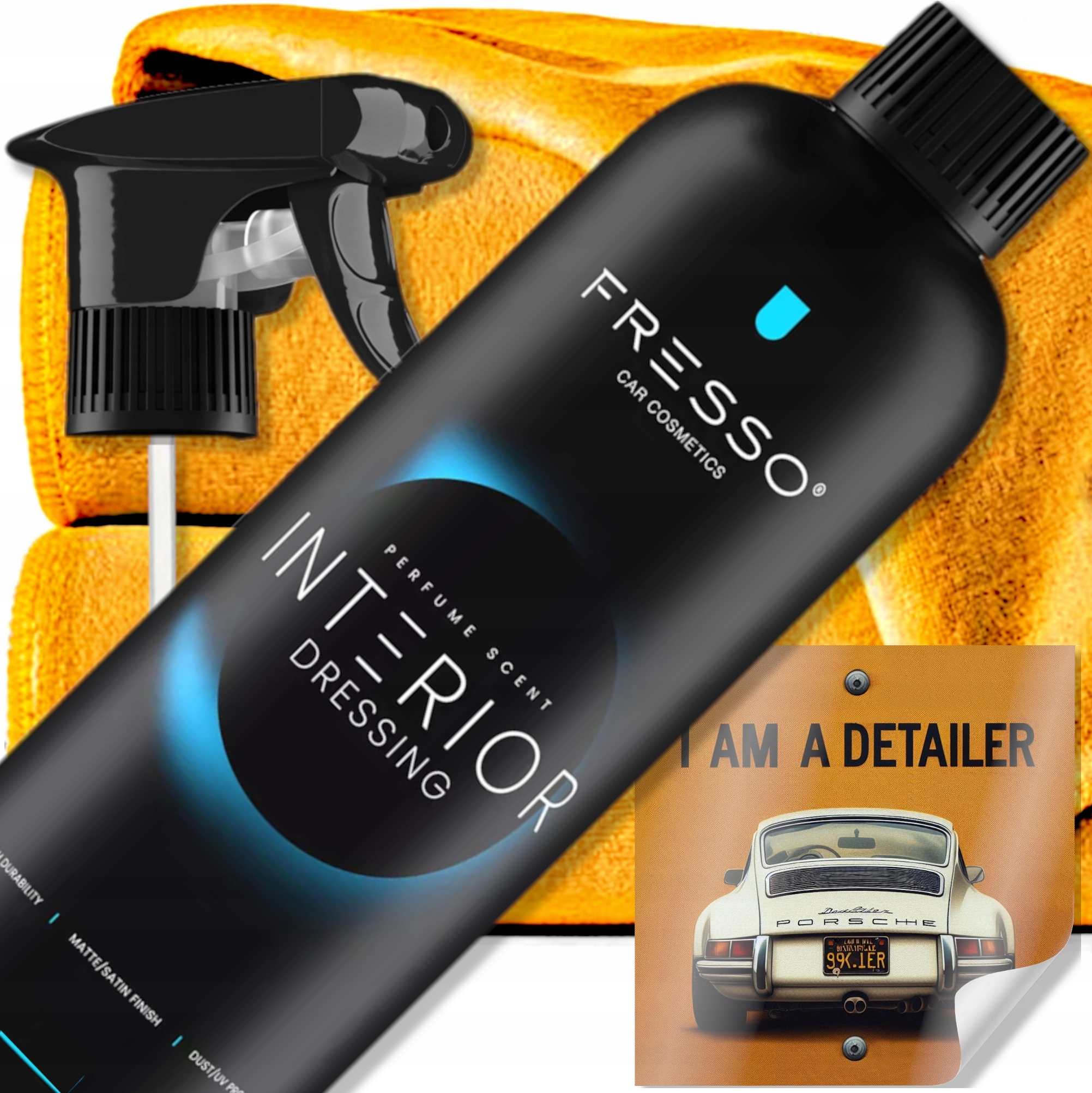 FRESSO INTERIOR DRESSING DO PLASTIKÓW GUMY WNĘTRZA AUTA KOKPITU 500 ML