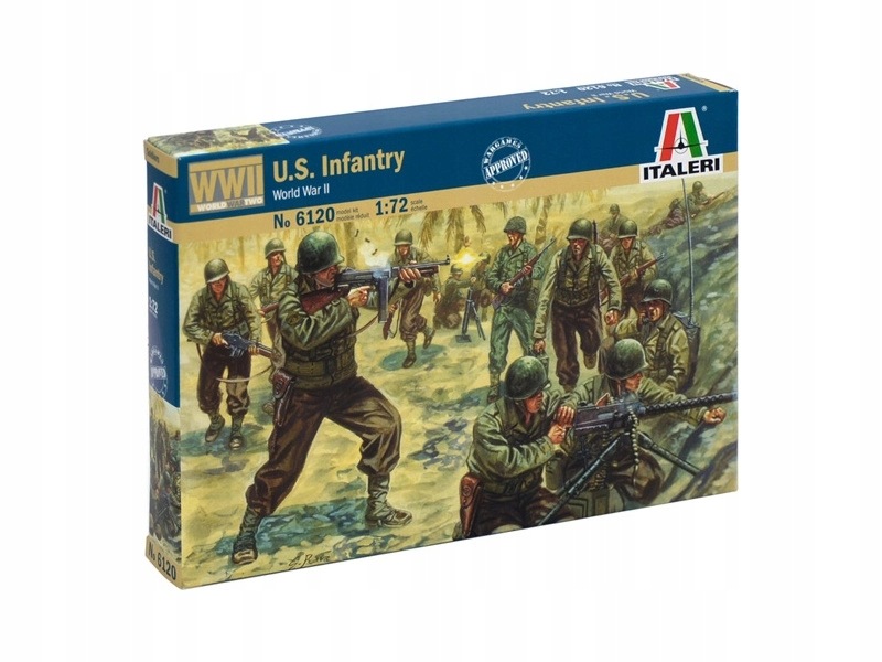 Italeri figurky německá pěchota Wwii (1:72)