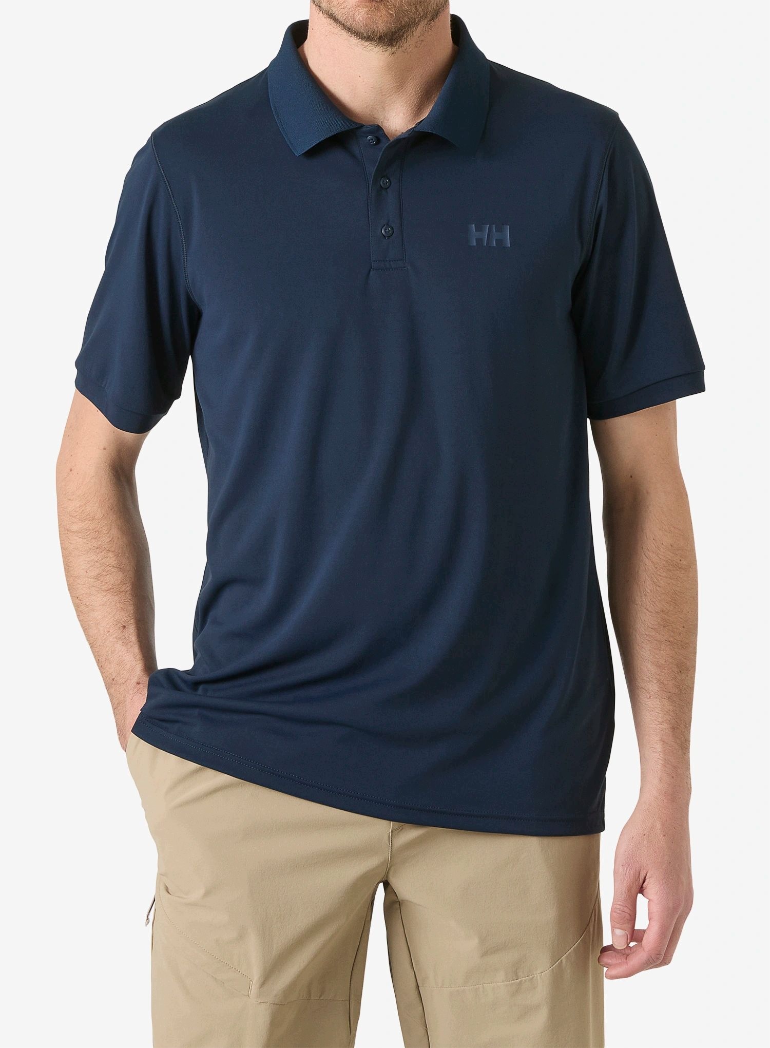 Koszulka polo Helly Hansen Lifa Active Solen Ss Polo navy S
