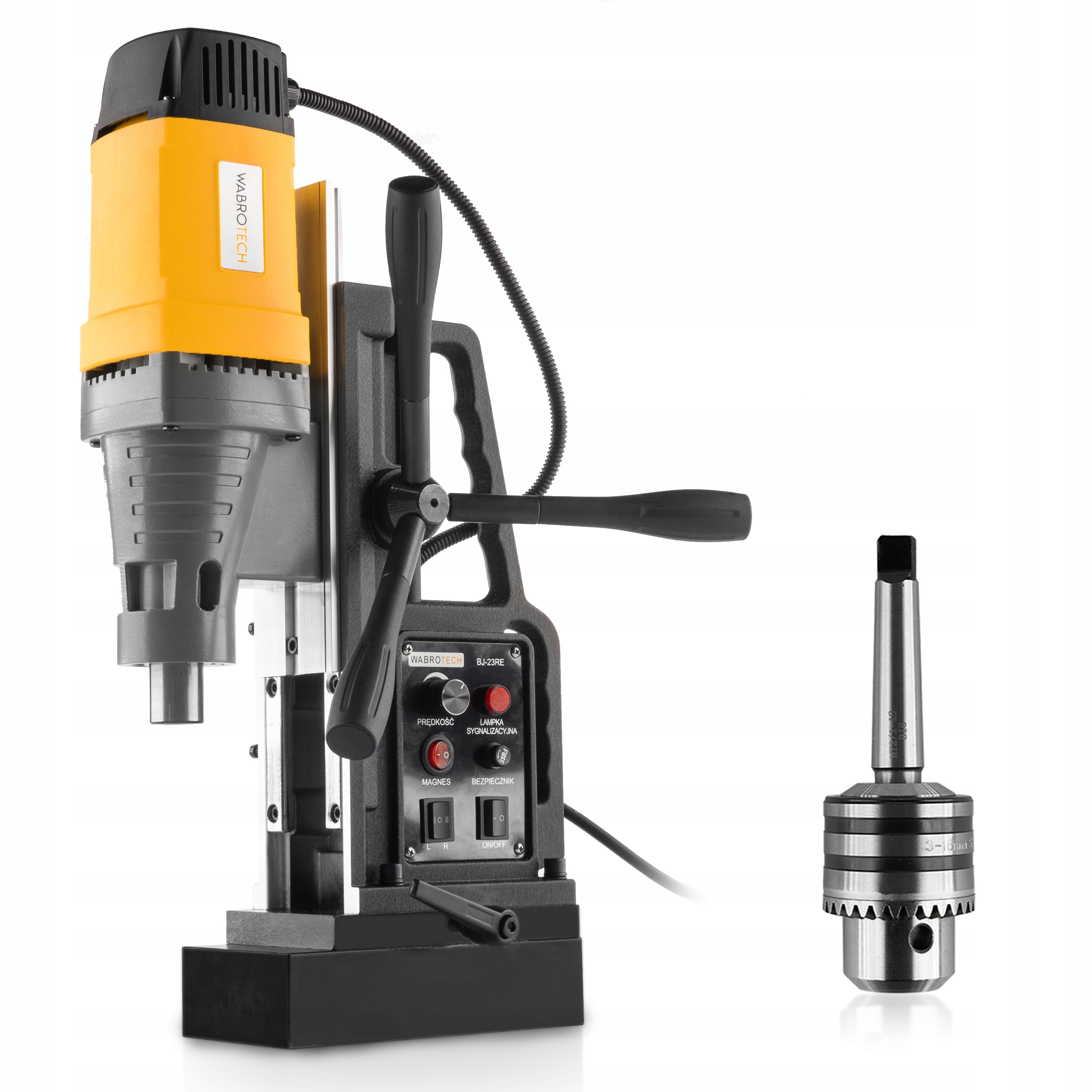 Magnetická vrtačka s magnetem fi50 mm Wabrotech WT23RE Elektromagnetická