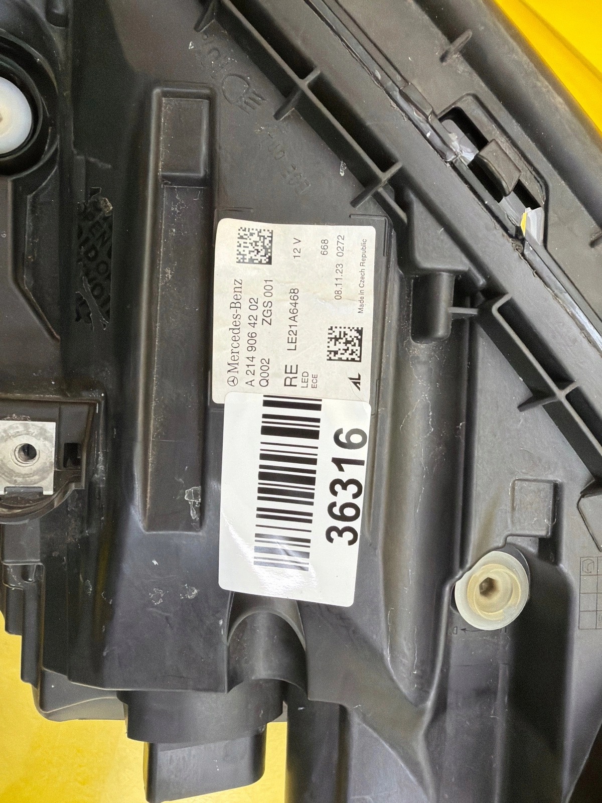 licht rechts Mercedes E-klasse W214 Digital Light A2149064202