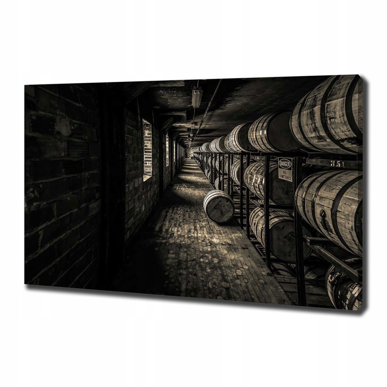 

Foto obraz na płótnie Beczki Burbon 100x70 cm