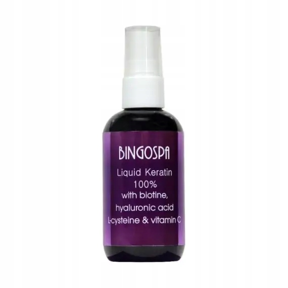 Bingospa Tekutý keratin 100% s biotinem, kyselinou hyaluronovou, l-cysteinem a