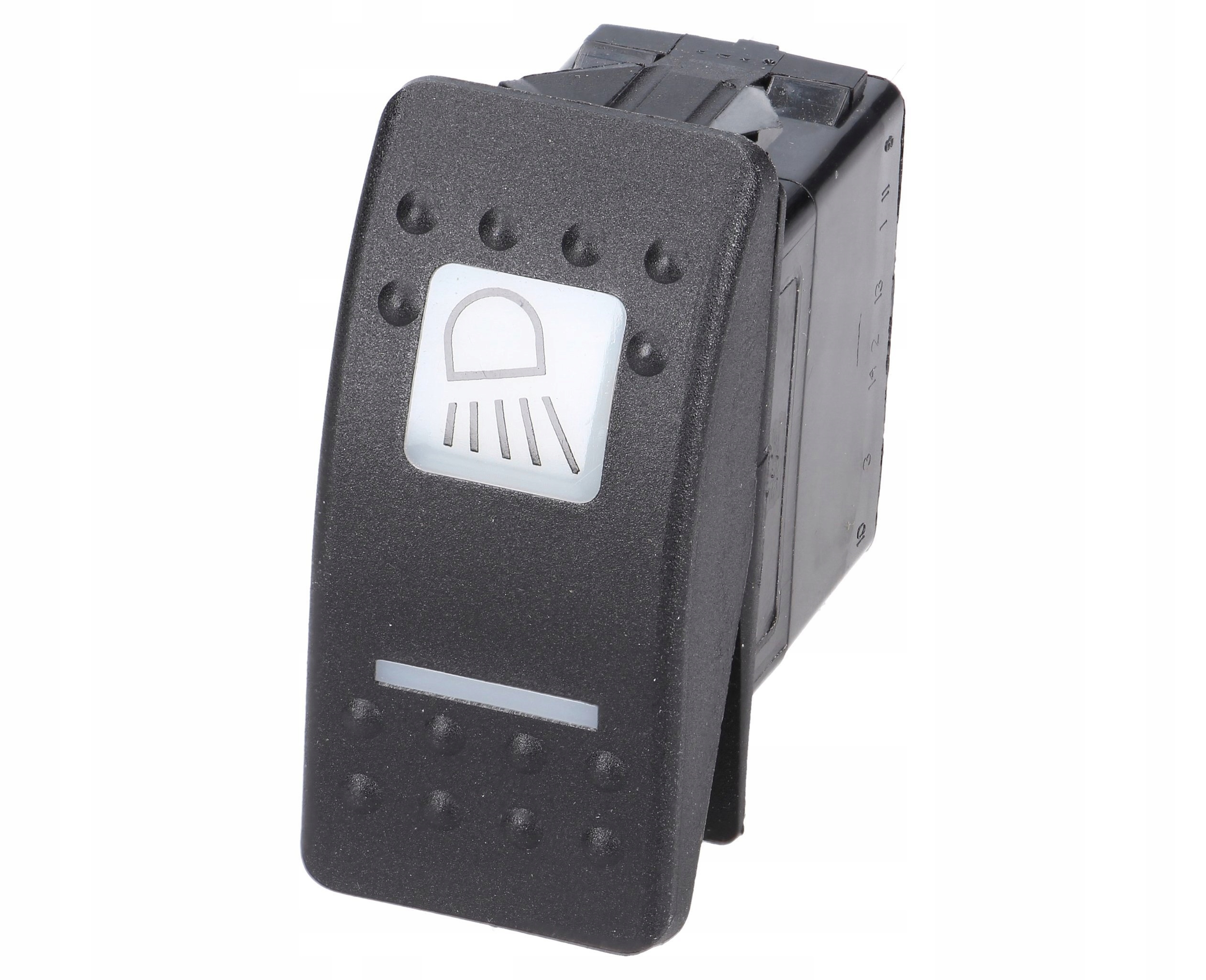 vypínač, přepínač 2 polohy 6 Pin Mf 36x21mm