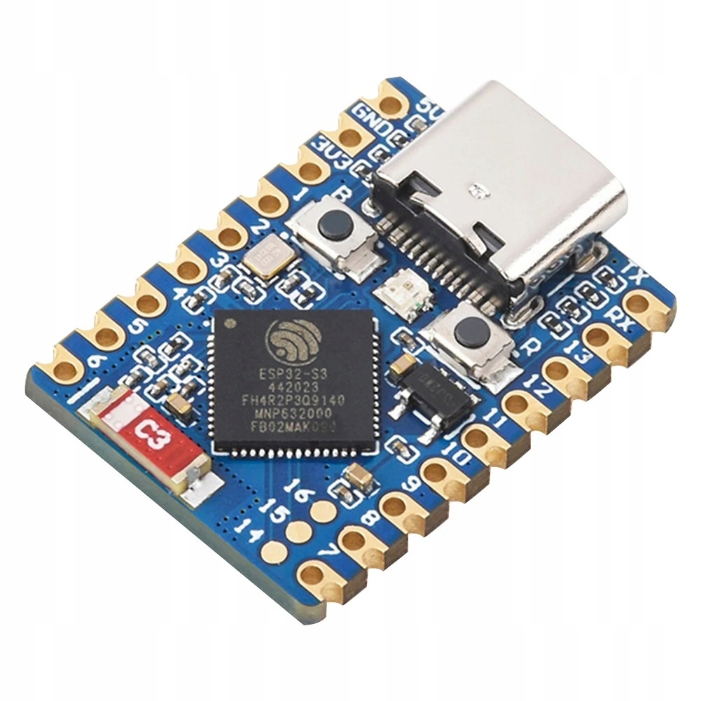 ESP32-S3-Zero - płytka z modułem WiFi ESP32-S3 (bez złączy)