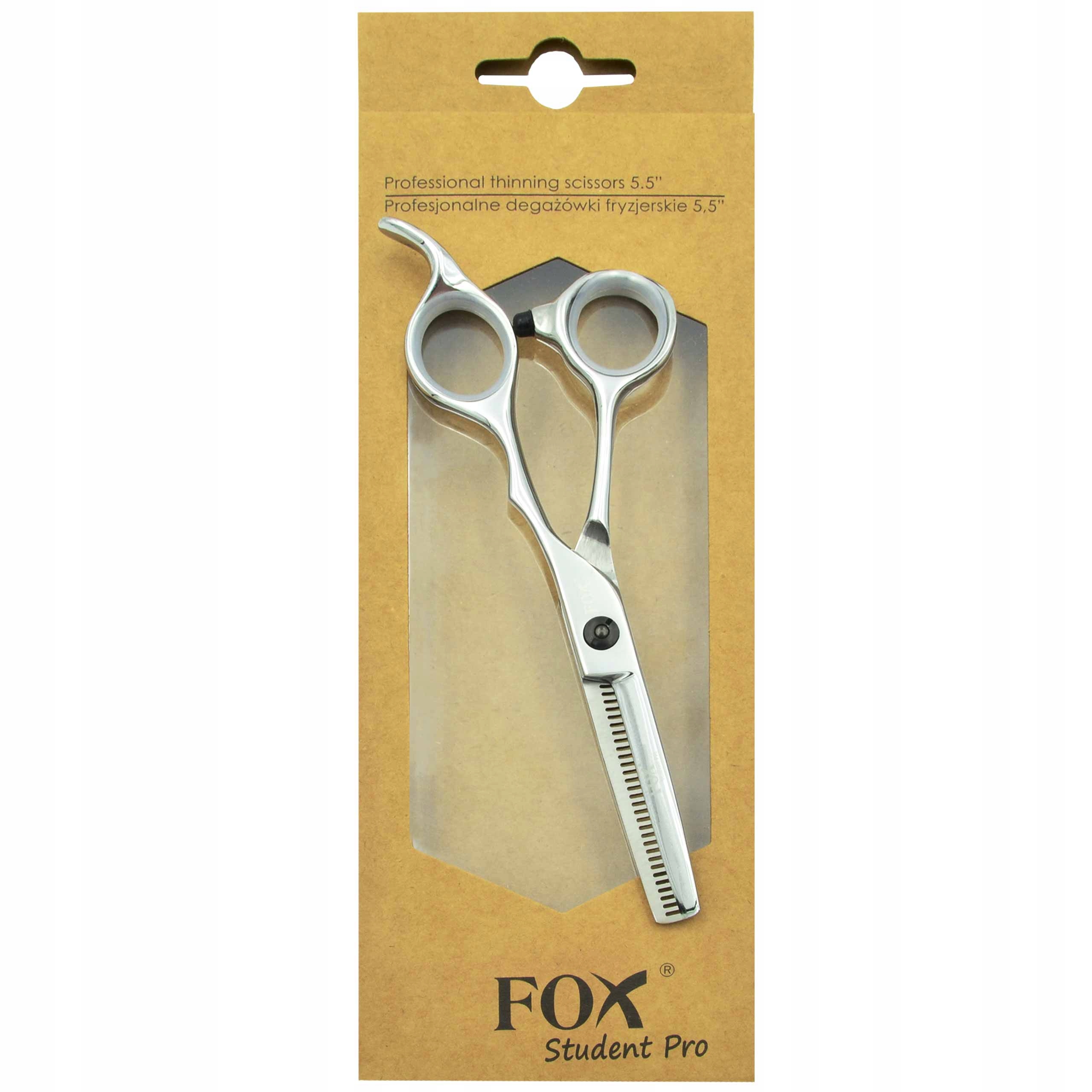 Degażówki Do Strzyżenia Włosów Barberskie Fryzjerskie Fox Student Pro