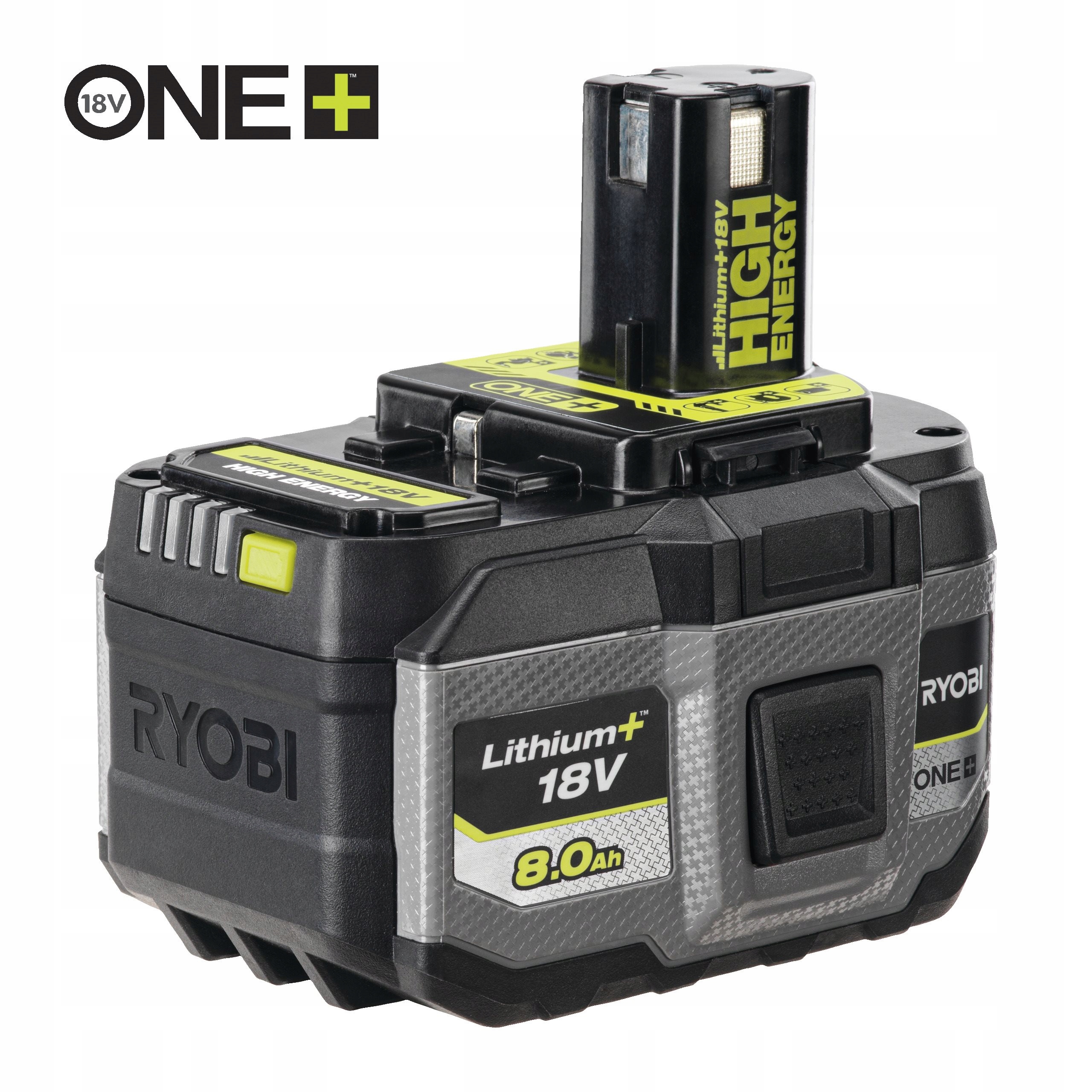 Ryobi RB1880T (da) 1x8.0Ah One+ Akumulator Lithium+ High Energy
