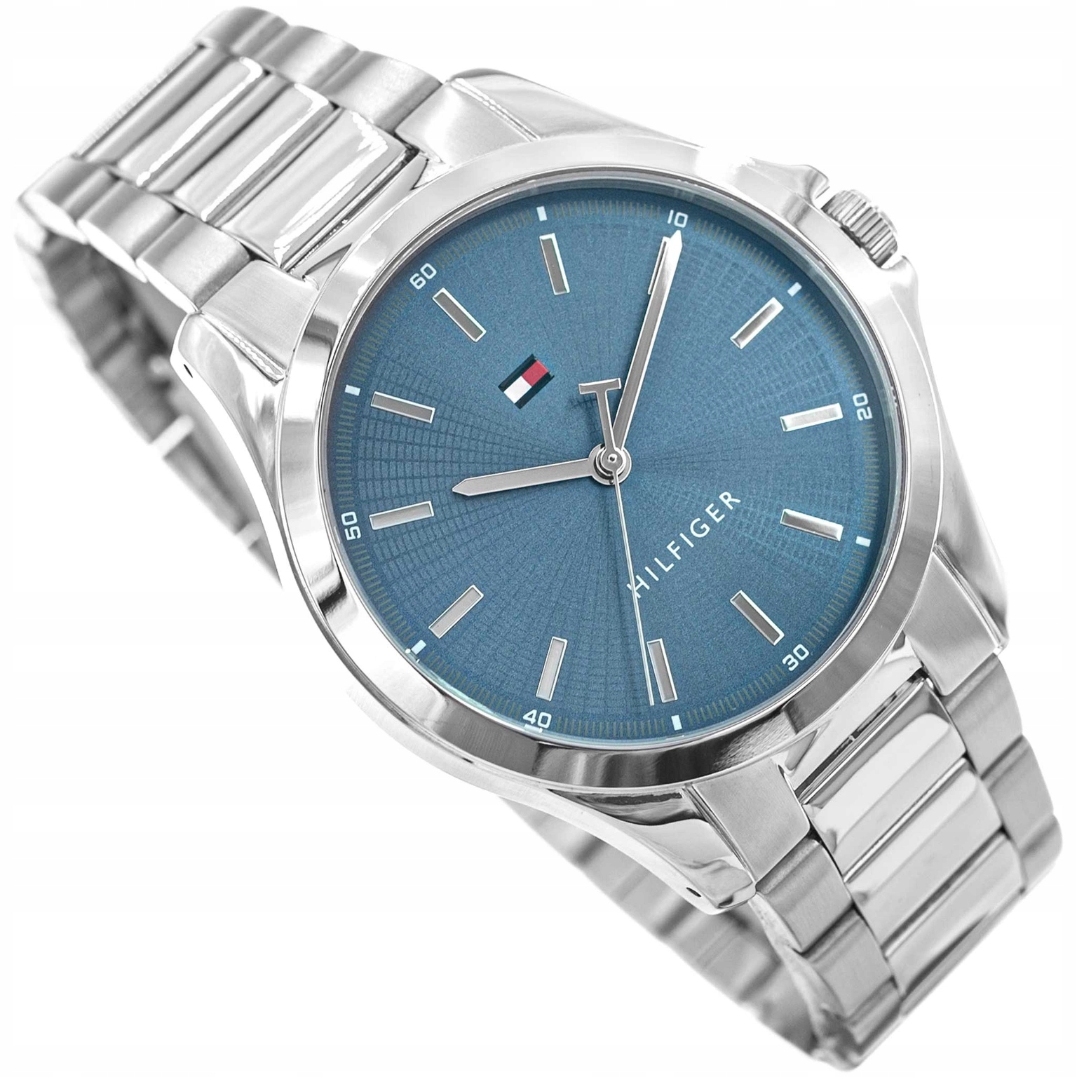 Pánské Hodinky Tommy Hilfiger 1710670 Bruce Stříbrné Na Náramku