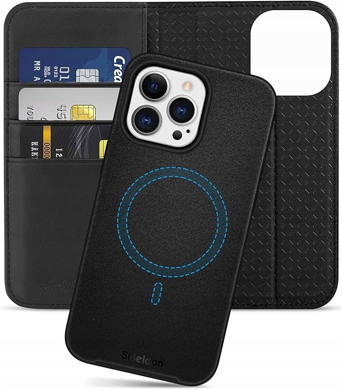 Pouzdro shieldon pro Apple iPhone 15 pro max, černé