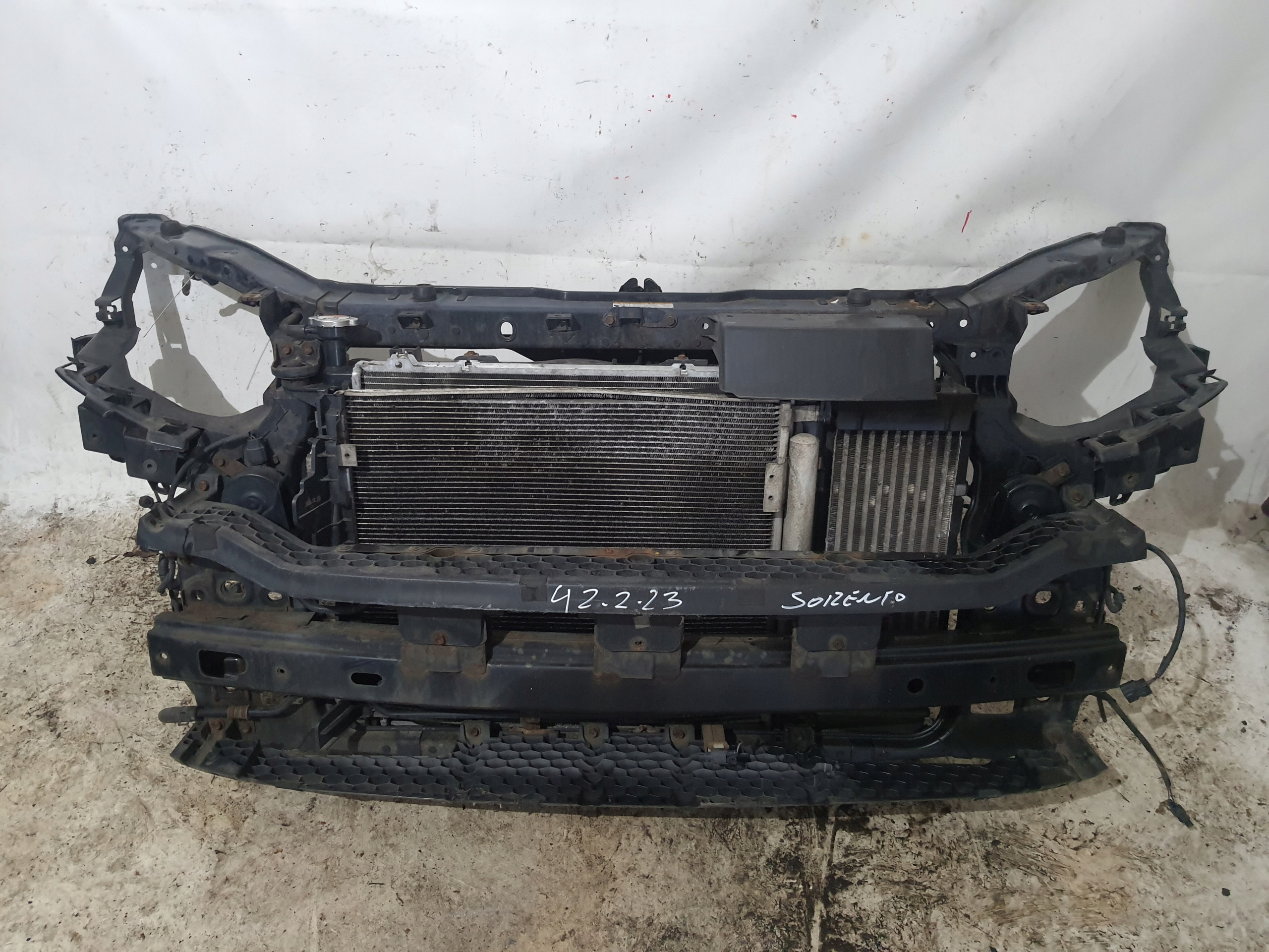 KIA SORENTO II 09-12 support panel for radiators DIESEL
