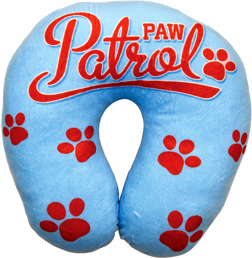 ZAGŁÓWEK PODUSZKA PODRÓŻNA ROGAL PSI PATROL CHASE Kolor niebieski