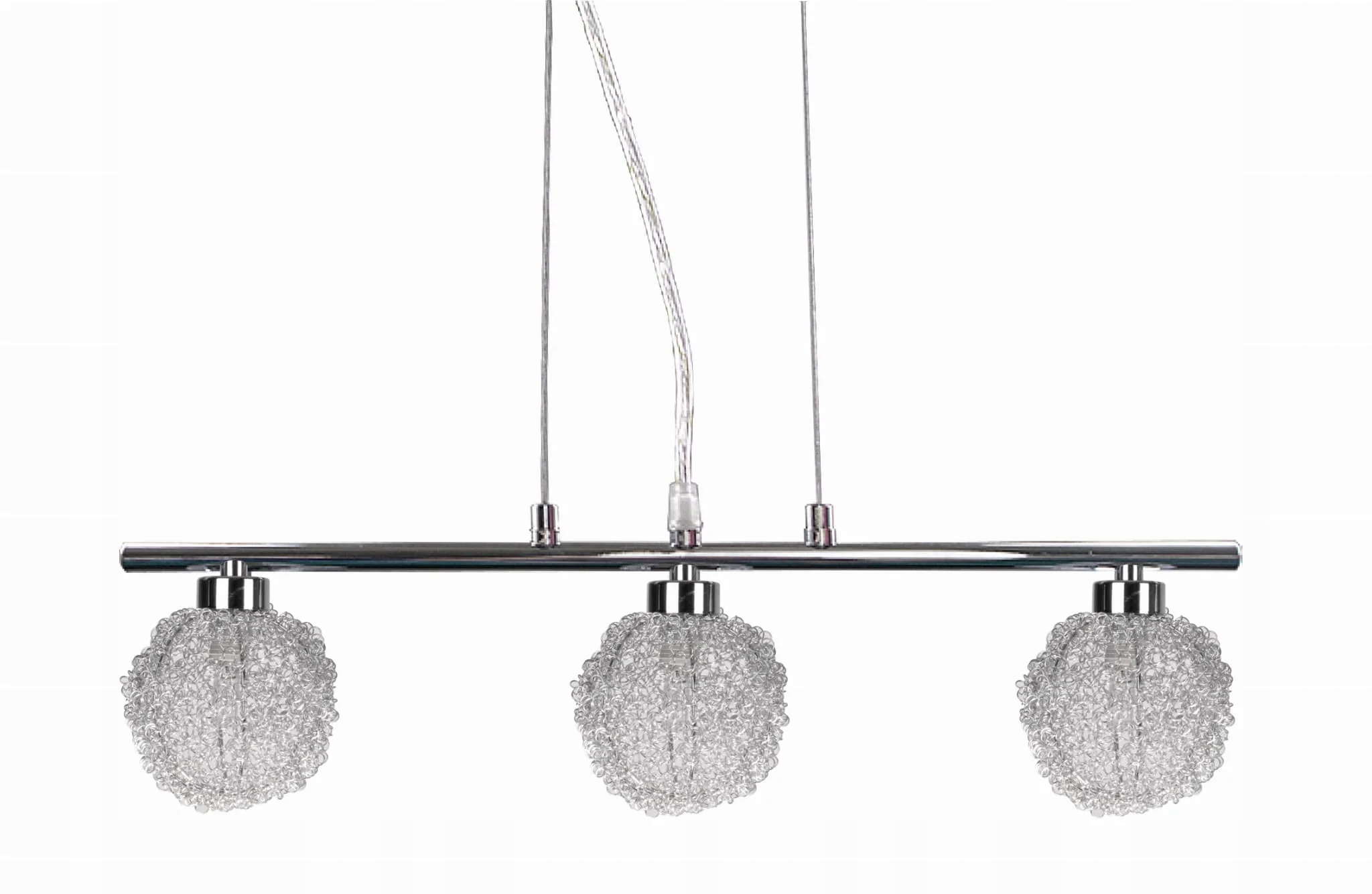 Závesná lampa luster Candellux Wind chróm