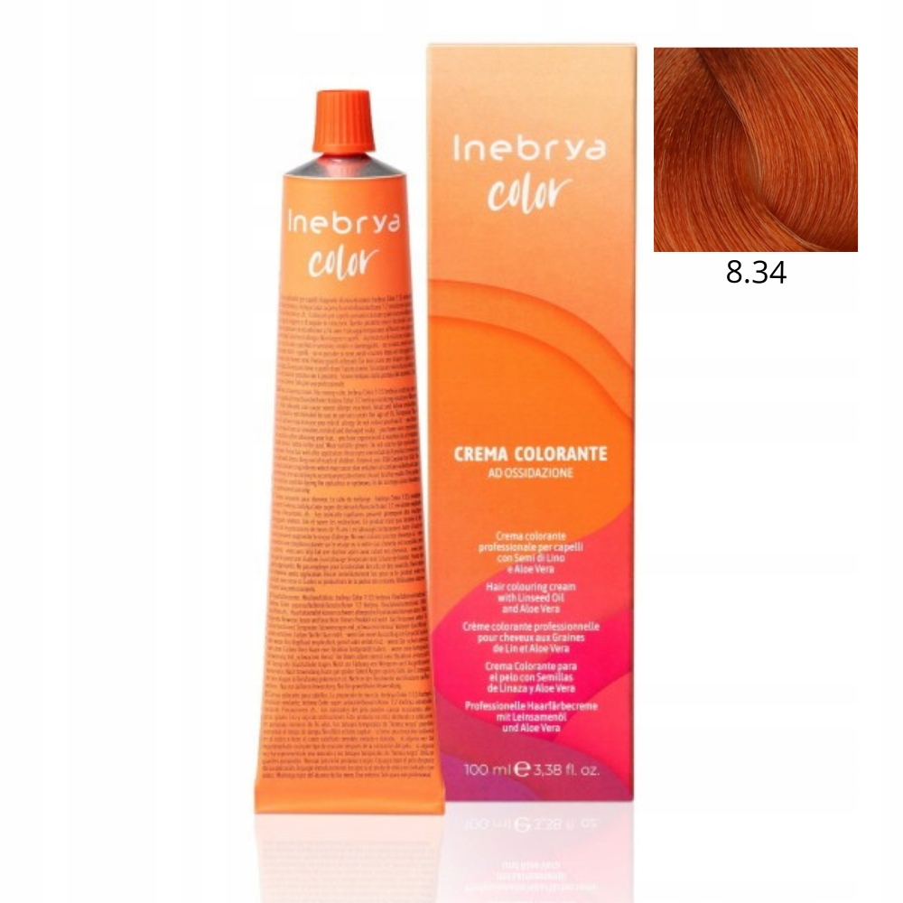 

Inebrya Color 8.34 Farba Do Włosów 100ML