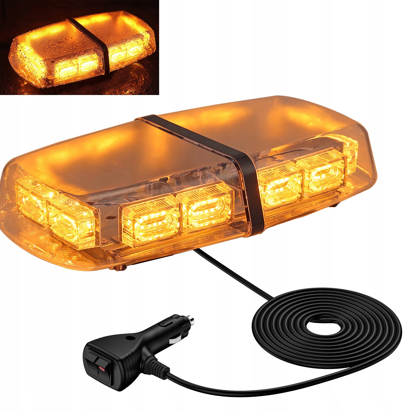 Diodové Led Stroboskopy Výstražné Lampy Strobo 72LED 12V 24V