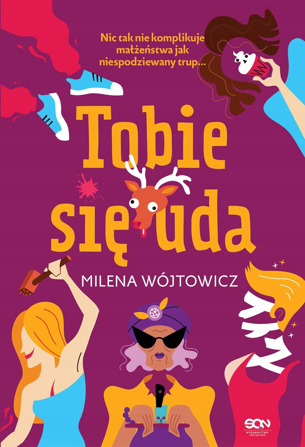 TOBIE SIĘ UDA - Milena Wójtowicz (KSIĄŻKA) (15525778894) | Książka Allegro