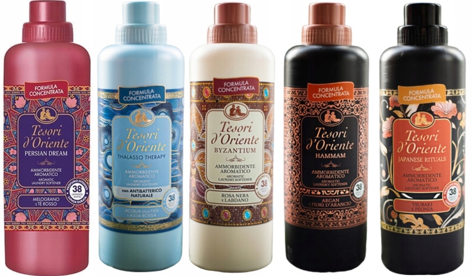 Levně Tesori d'Oriente Sada 5 italských tekutá aviváž 760 ml Ptbhj