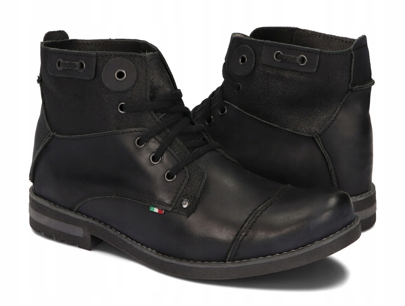 BUTY MĘSKIE SZTYBLETY OCIEPLANE PL SKÓRA 812 CZ 40 Marka Komodo