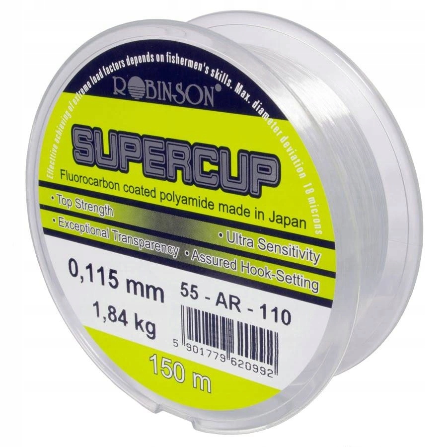 Żyłka Robinson Supercup 150m 0.233mm