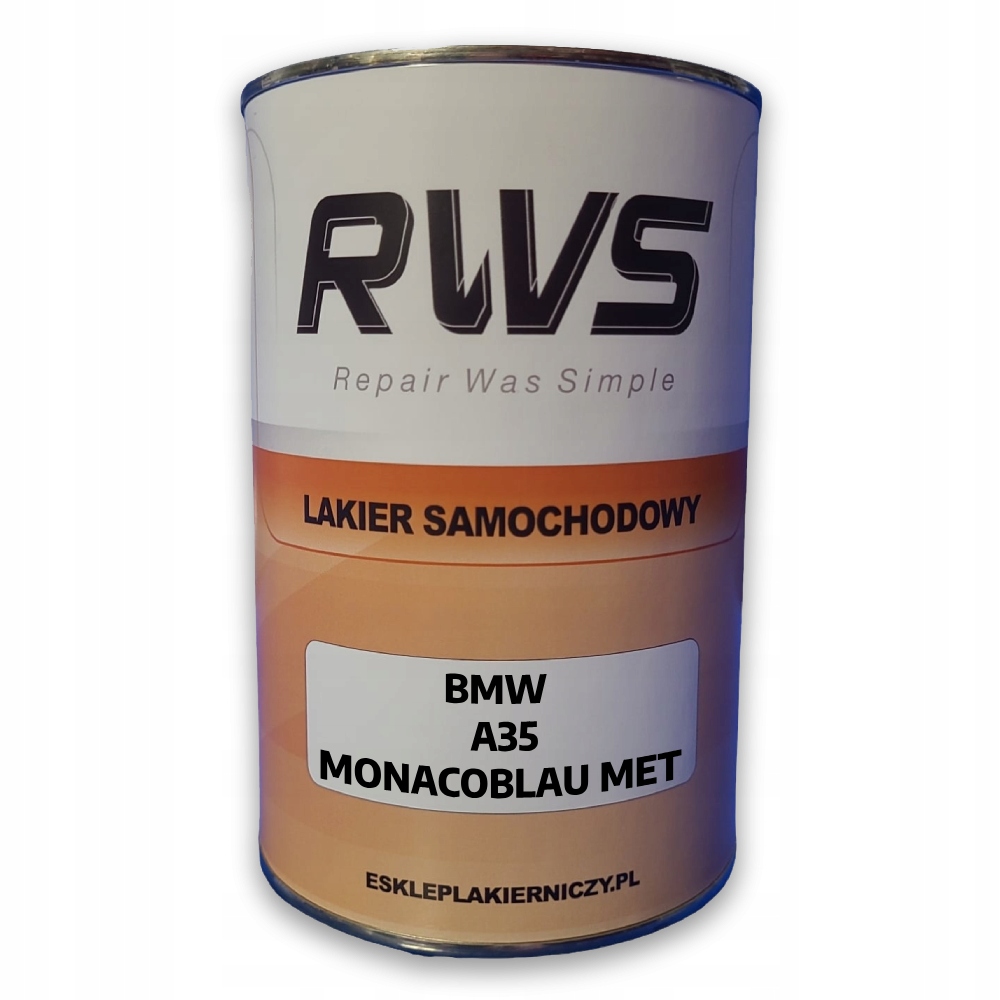 Rws Lakier Bazowy 1L Bmw A35 Monacoblau Met 1:0,8L