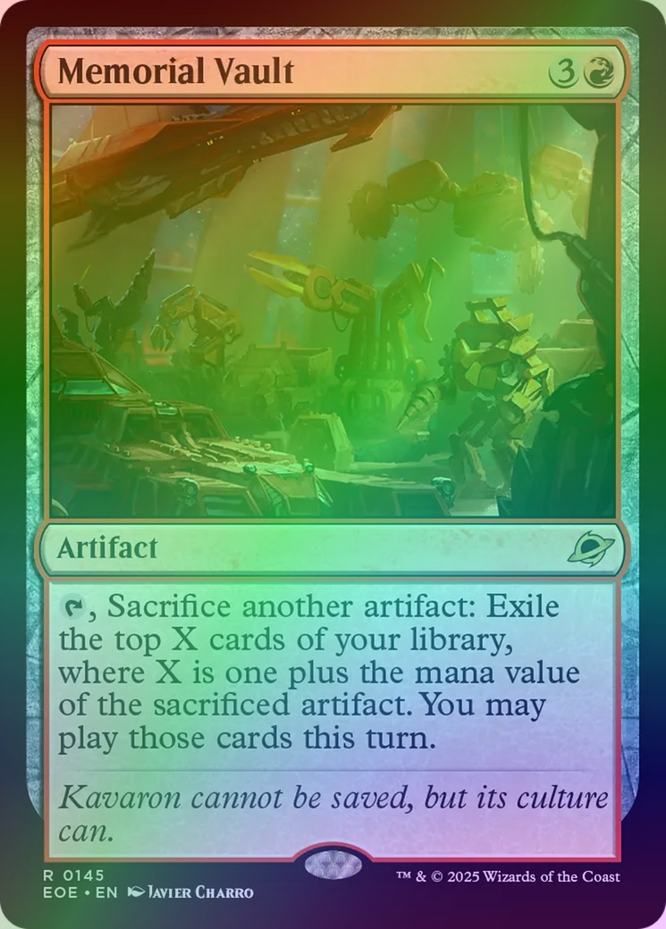 [mtg] Memorial Vault (eoe) *foil*