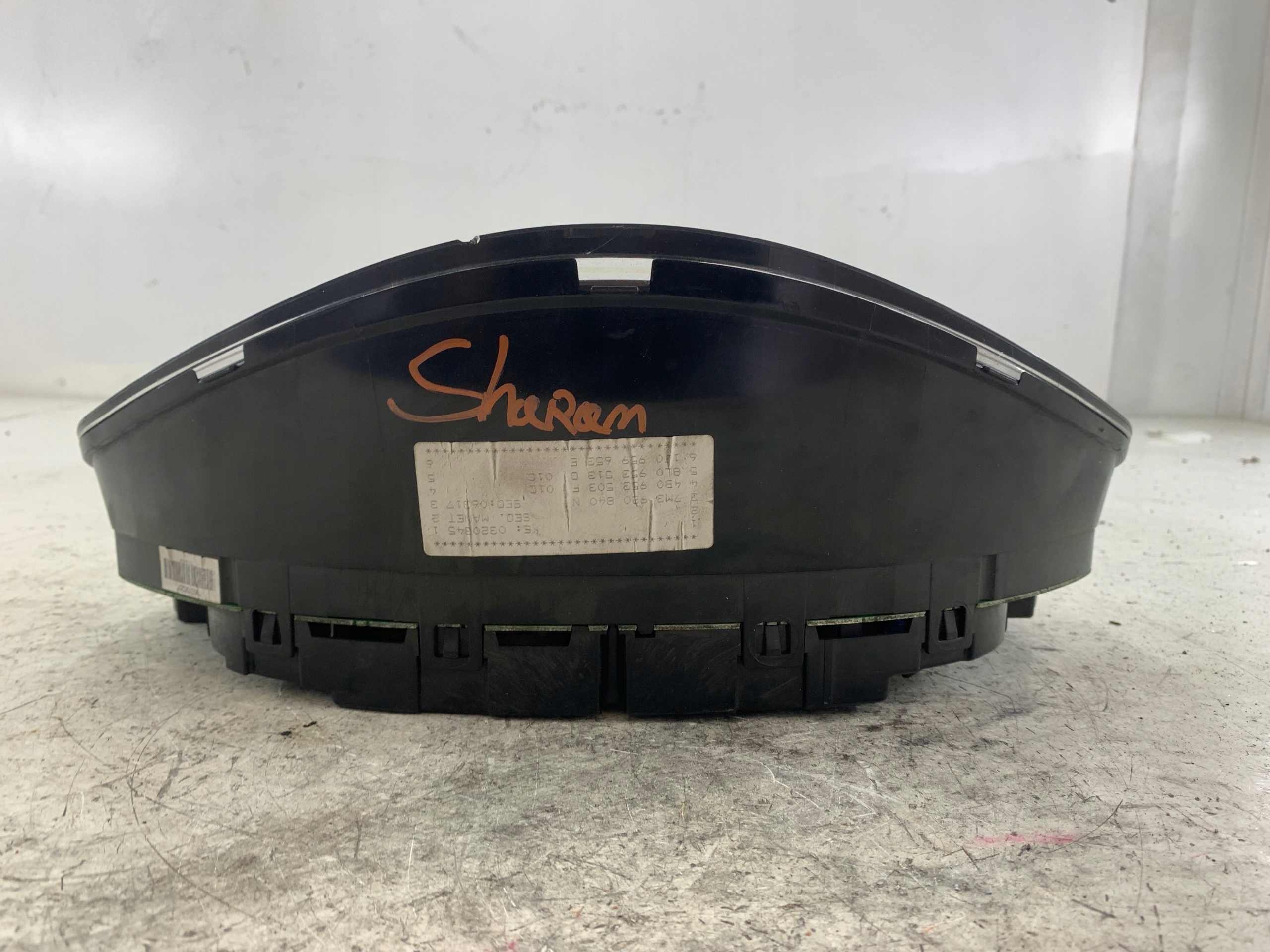 VW SHARAN and LIFT 1.9 TDI dials dials 7M3920840N