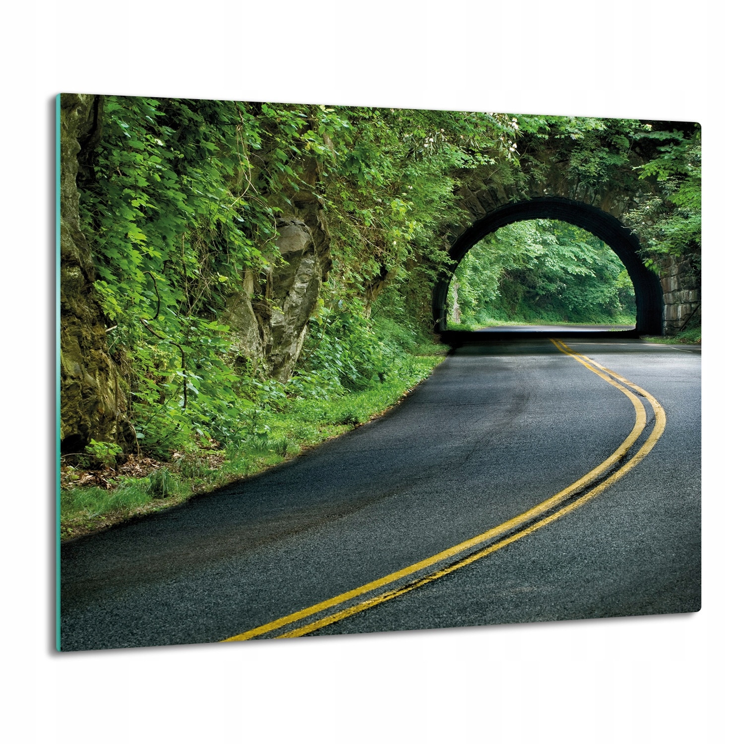obal s potiskem Les tunel hory cesta 60x52