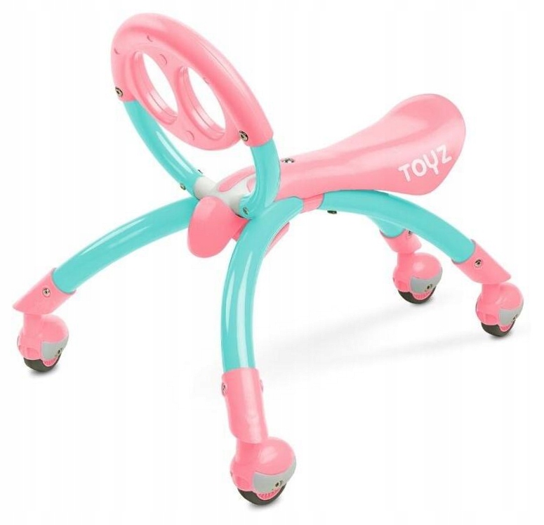 Jeździk-pchacz Beetle różowy