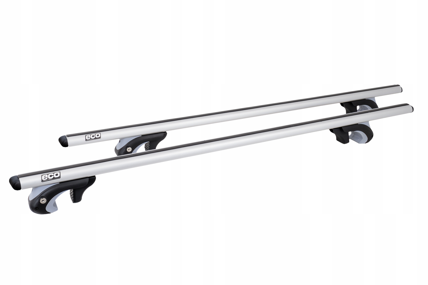 Hliníkový střešní nosič na relingy Eco Alubase 150 cm 90 kg univerzální