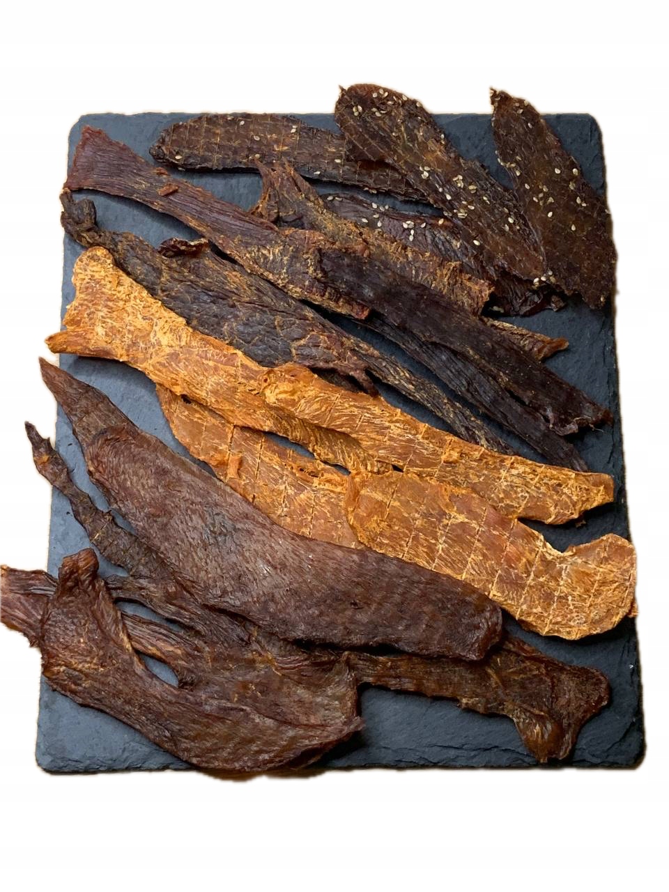 Meat Box Jerky Sušené maso Top 3 příchutě kuřecího masa Jemné 750 g