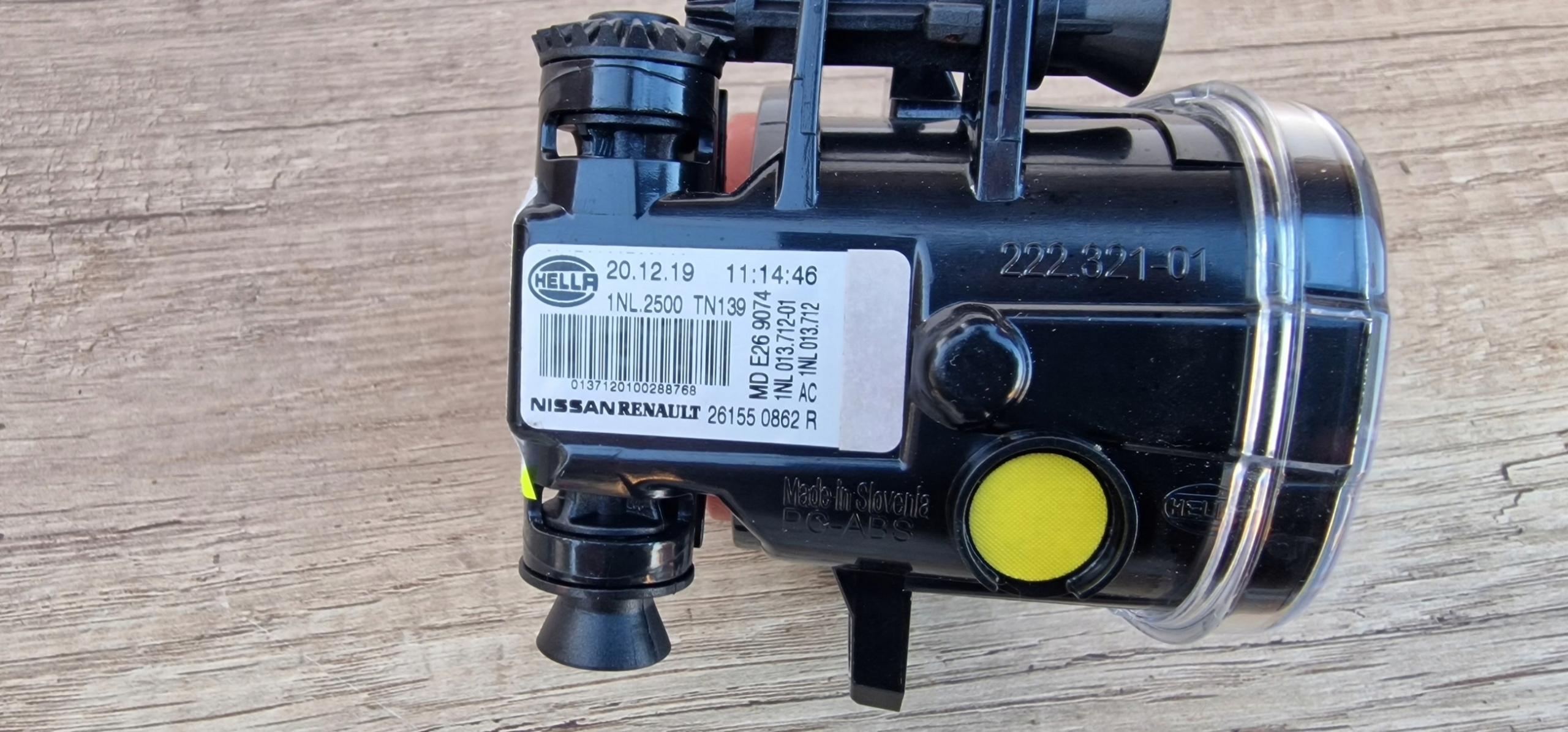 LINKS NEBELSCHEINWERFER LED RENAULT CLIO 5 V 2019-2023 ROK