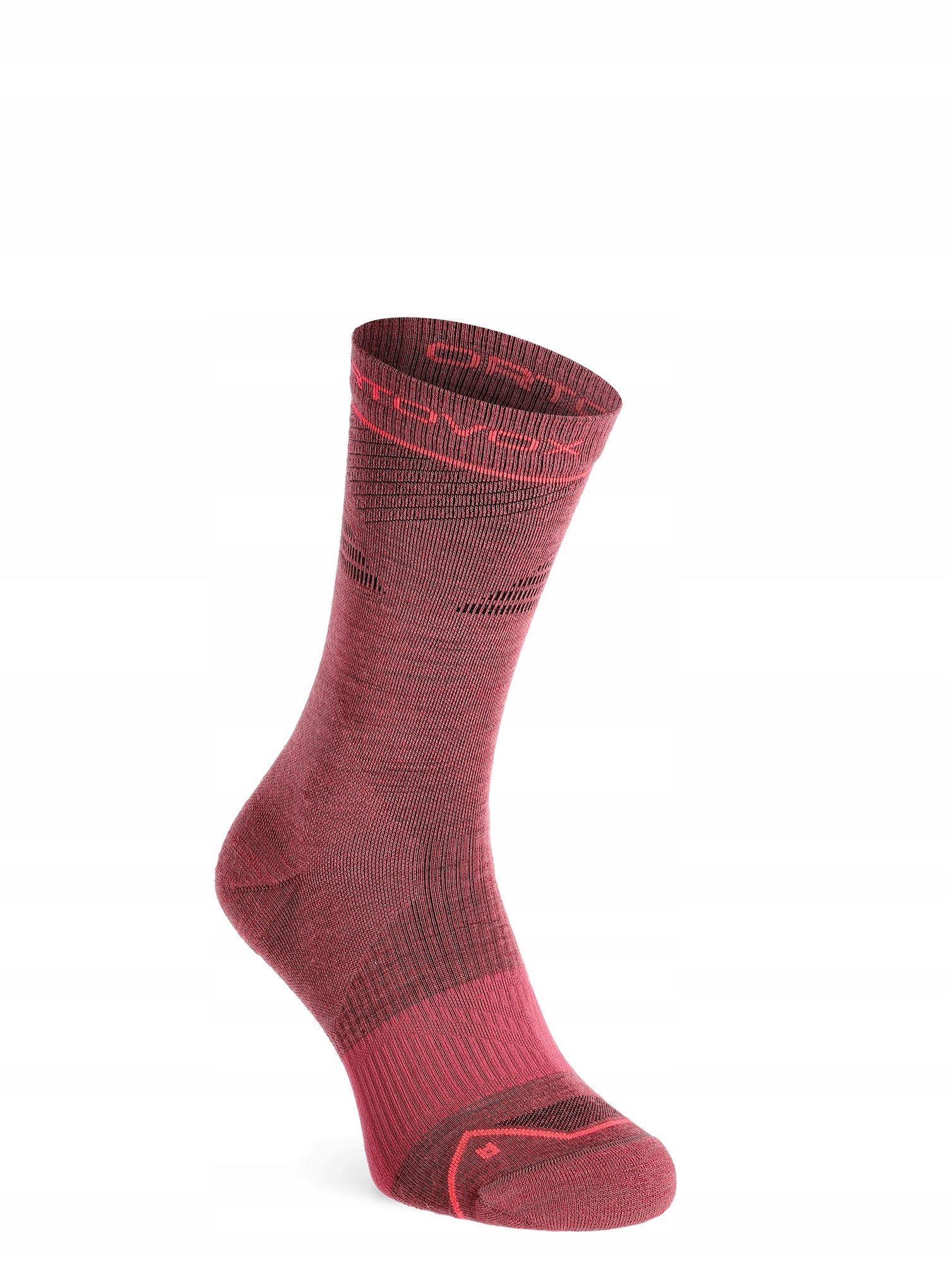 Ponožky merino ponožky Ortovox Alpine Pro Comp Mid Socks wild rose 39-41