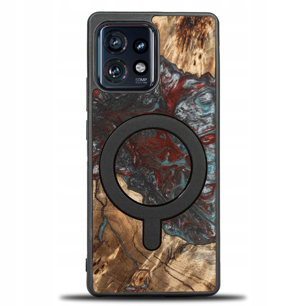 Pouzdro Bewood Unique pro Motorola Edge 40 Pro Planets Pluto s MagSafe