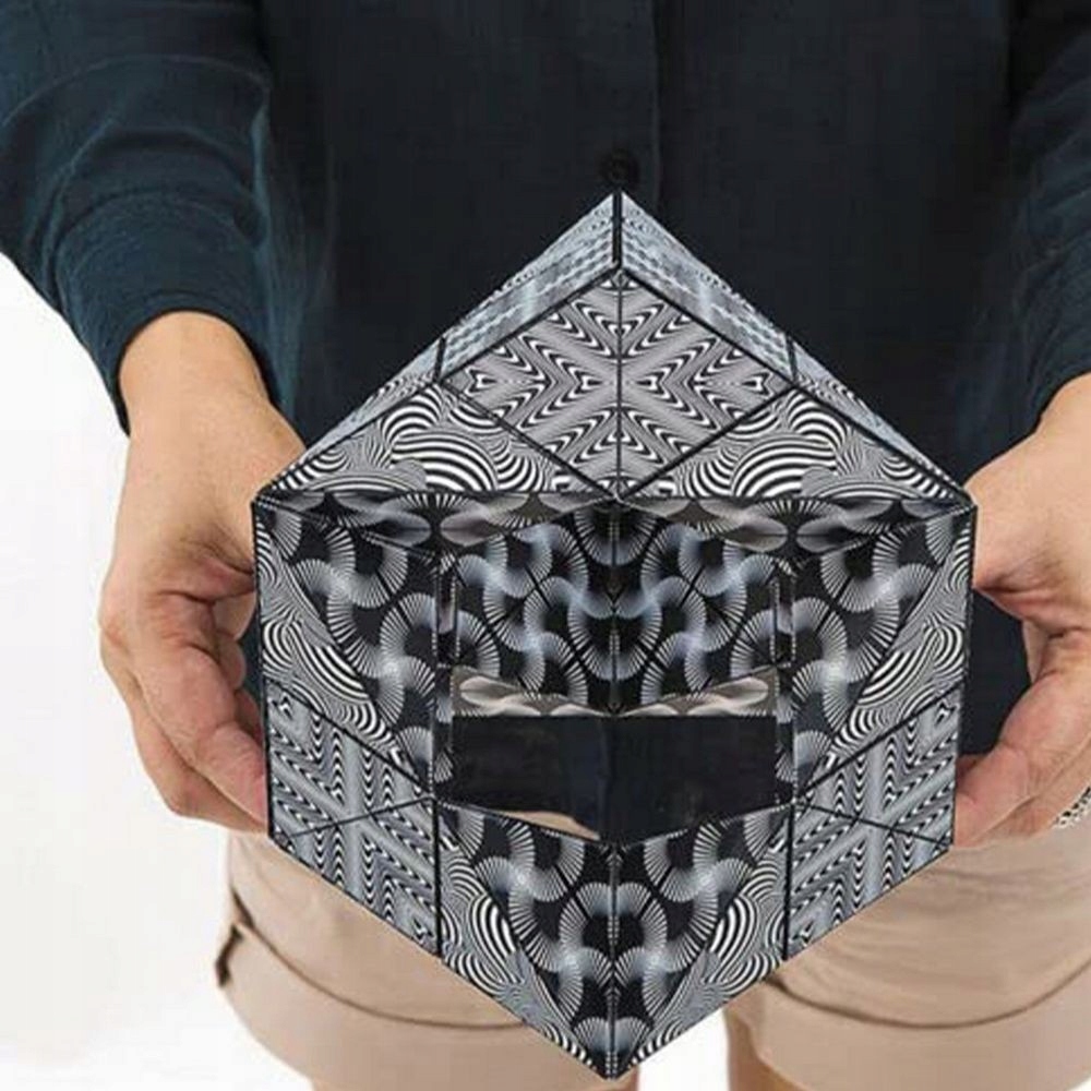 MAGNETYCZNA KOSTKA MAGIC CUBE FIDGET ANTYSTRESOWY 70 MOŻLIWOŚCI MAGICZNA An Marka Sferazabawek