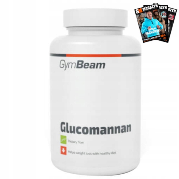 GYMBEAM GLUCOMANNAN TRÁVENÍ CHOLESTEROL 120 TABS