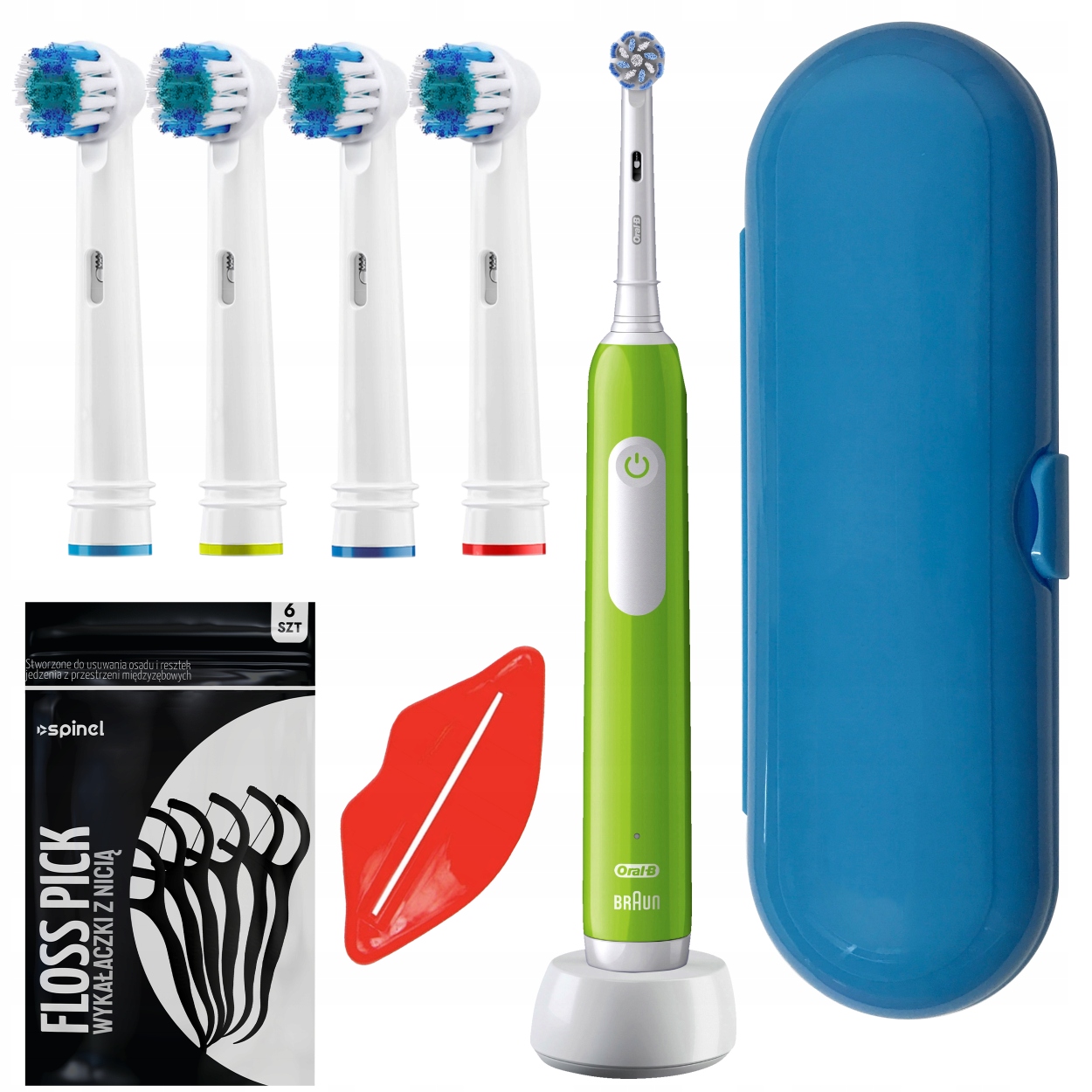 Oral-B Pro Junior elektryczna szczoteczka do zębów Zielona — miniatura 13