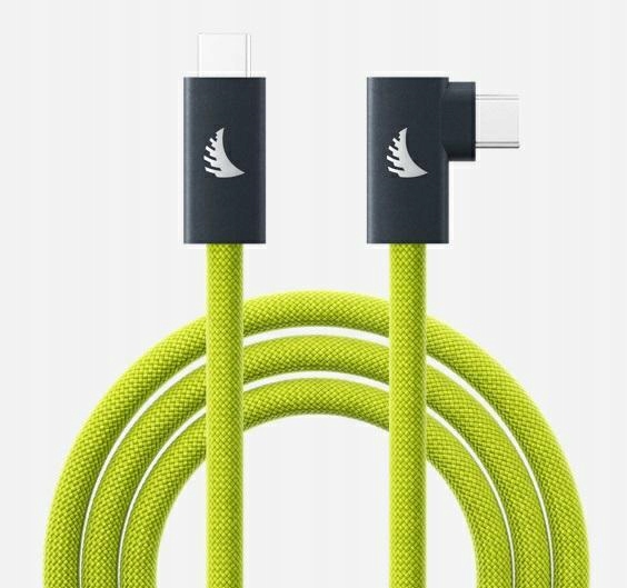 Angelbird Usb-c 4.0 Solid Flex Kabel 32 cm Limonkowy Kątowy