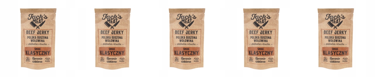 Jack's Meat Sušené hovězí maso Klasické 104 kcal 30 g