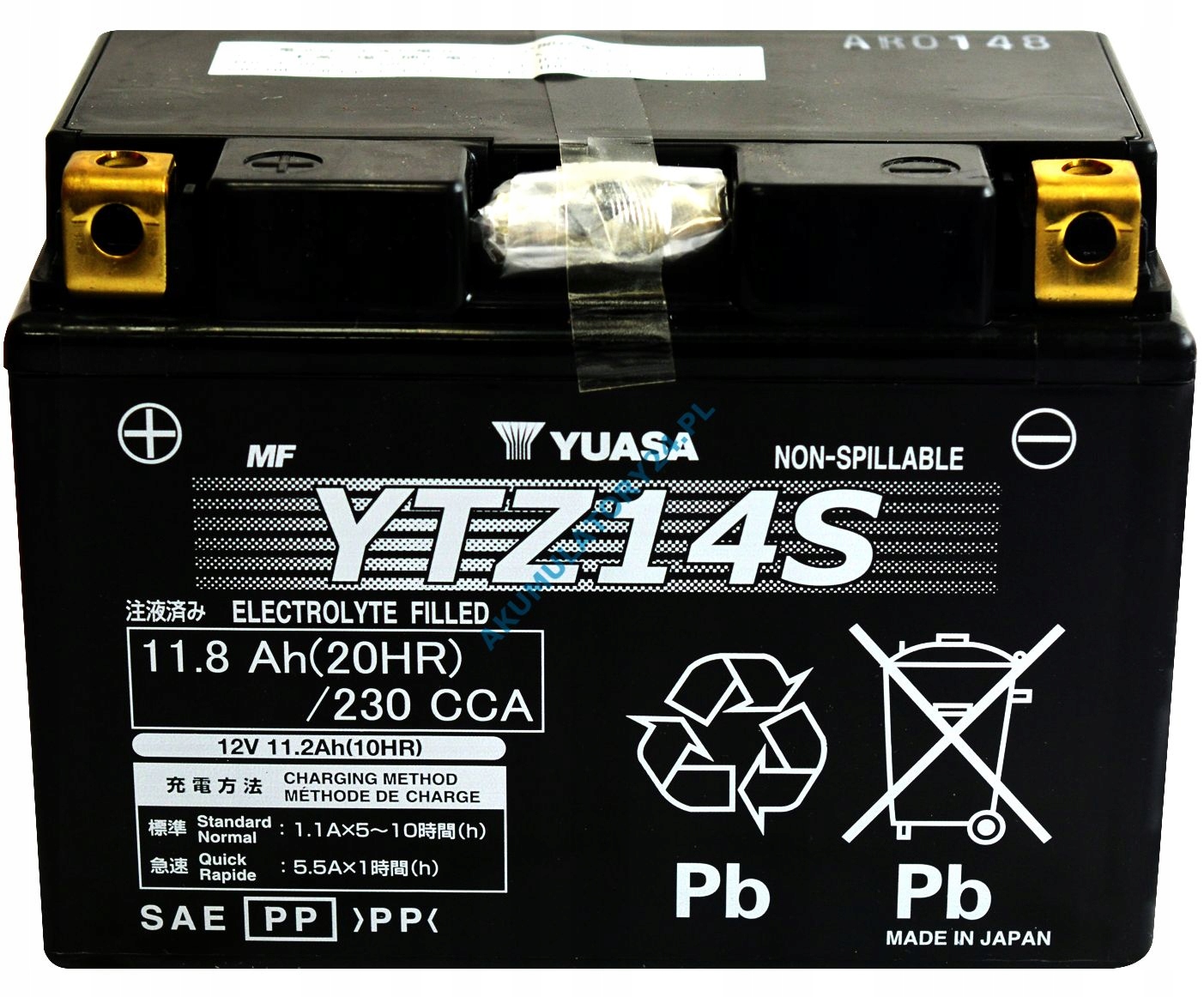 Akumulátor Yuasa Honda Vt X-adv Shadow Transalp 750 XL 700 Nt Nc Deauville