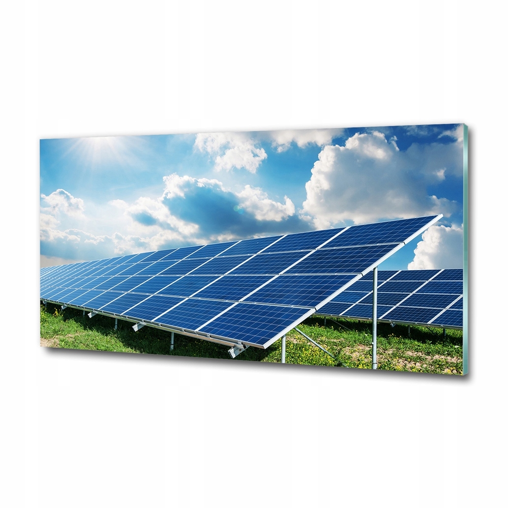 Obrazek 120x60 velký na zeď Sluneční baterie