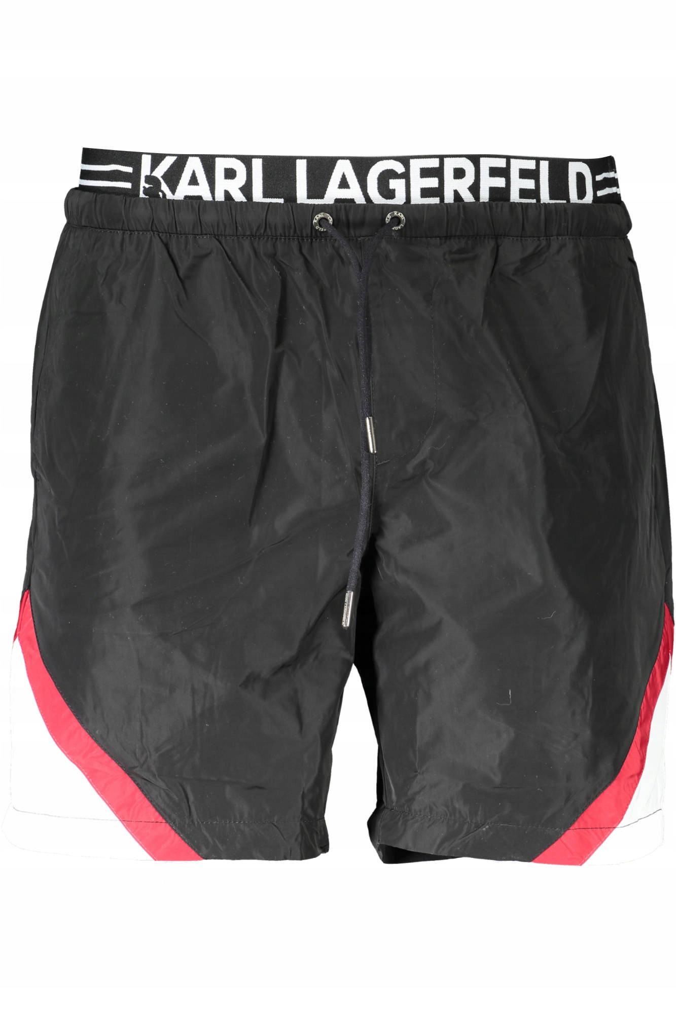 Pánské plavecké kraťasy Karl Lagerfeld černé, velikost XL