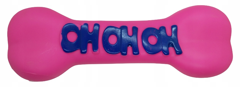 

gumowy gryzak kostka z piszczałką - wielkość 21 cm