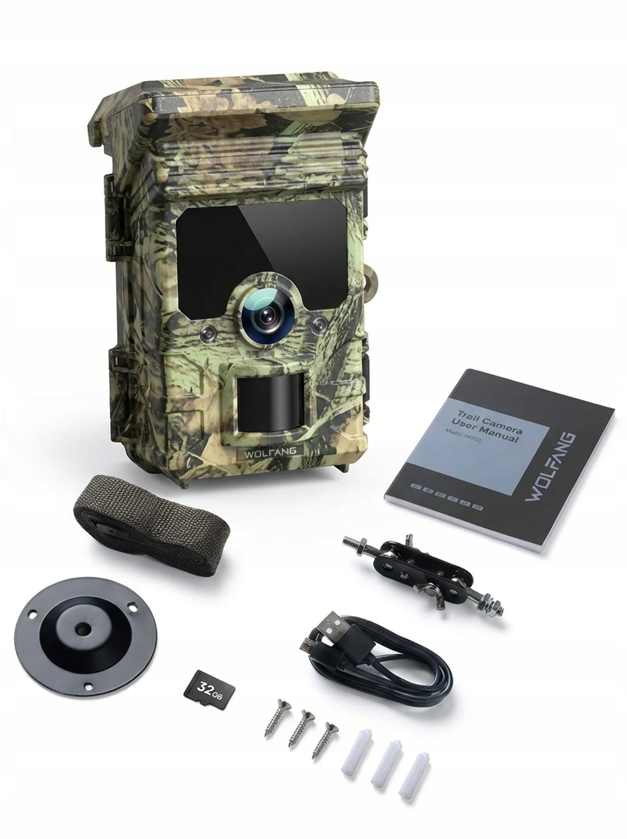 Fotopułapka Solarna Wolfgang WT03 4K 46MP Wifi Czujnik Ruchu IP66